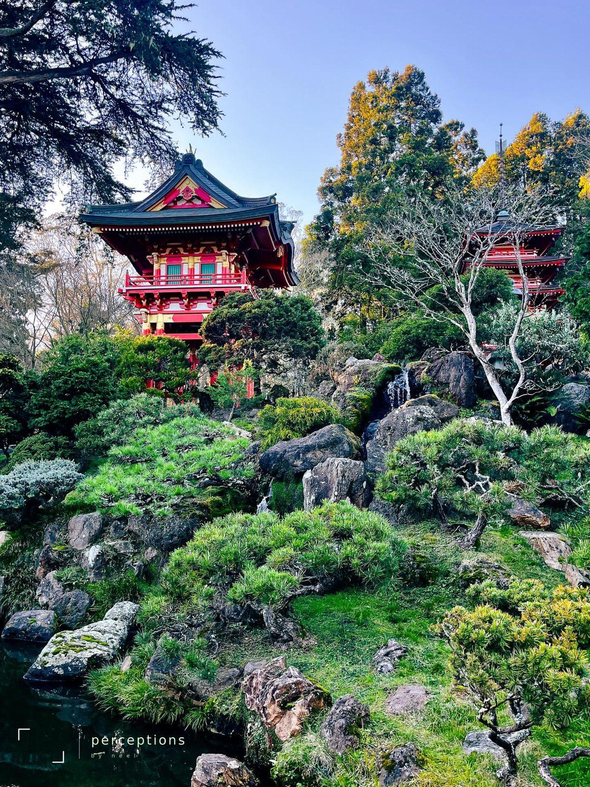 Pagoda at the Japanese Tea Garden, San Francisco